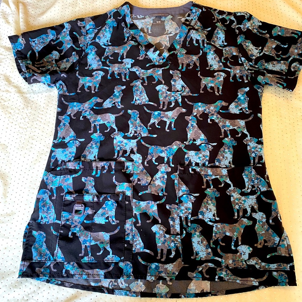 Carhartt Camo Scrub Top
